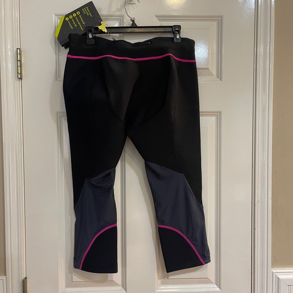 NEW KUTTING WEIGHT Heat Generating Set Shirt Capri Large XL Neoprene Black NWT - Picture 11 of 15